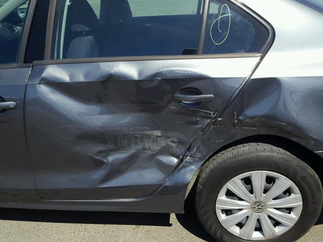 3VW1K7AJ2DM283337 - 2013 VOLKSWAGEN JETTA BASE 石墨色 照片 9