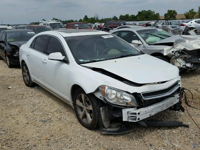 1G1ZC5E18BF138715 - 2011 CHEVROLET MALIBU 1LT WHITE photo 1