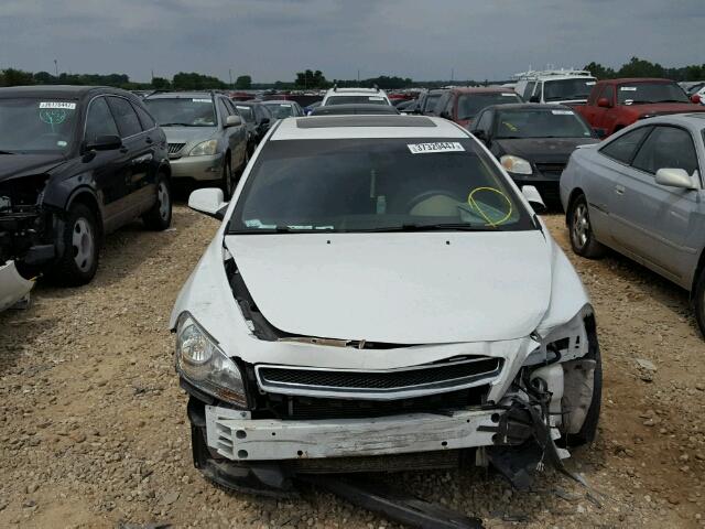 1G1ZC5E18BF138715 - 2011 CHEVROLET MALIBU 1LT WHITE photo 9