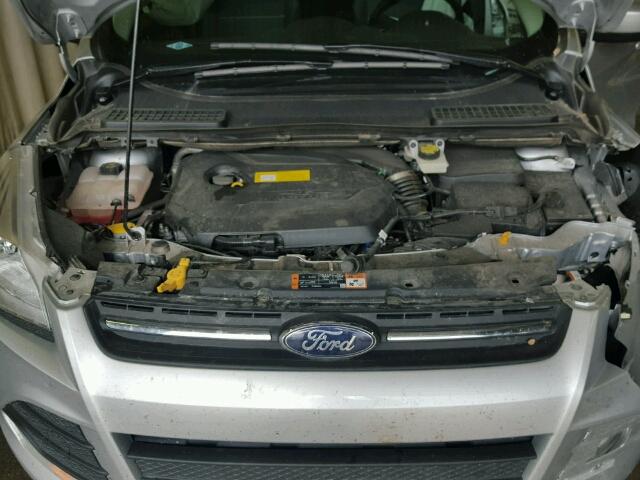 1FMCU9GX7FUB07021 - 2015 FORD ESCAPE SILVER photo 7