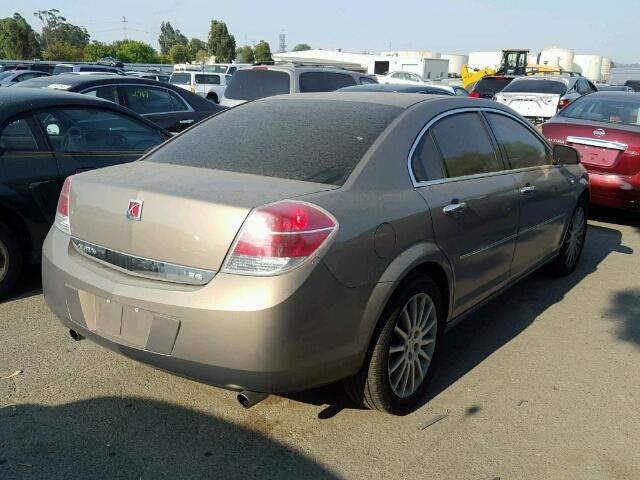 1G8ZV57757F232880 - 2007 SATURN AURA XR TAN photo 4