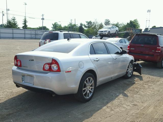 1G1ZG5E75CF278814 - 2012 CHEVROLET MALIBU LTZ 银色 照片 4