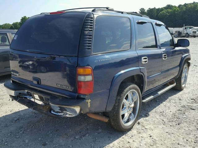 1GNEC13Z26J116775 - 2006 CHEVROLET TAHOE C150 BLUE photo 4