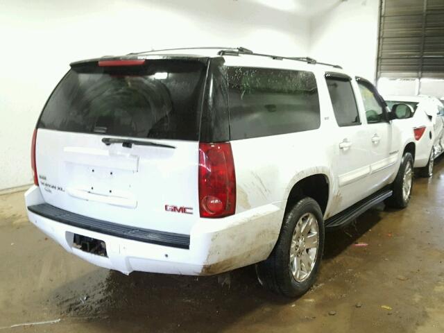 1GKFK163X7J249474 - 2007 GMC YUKON XL K WHITE photo 4