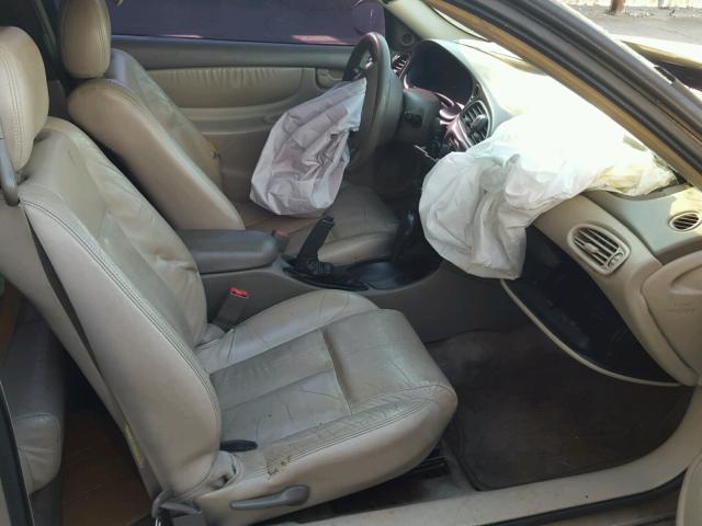 1G3NF12E42C207611 - 2002 OLDSMOBILE ALERO GLS 米色 照片 5