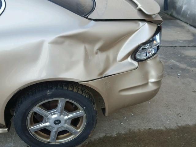 1G3NF12E42C207611 - 2002 OLDSMOBILE ALERO GLS 米色 照片 9