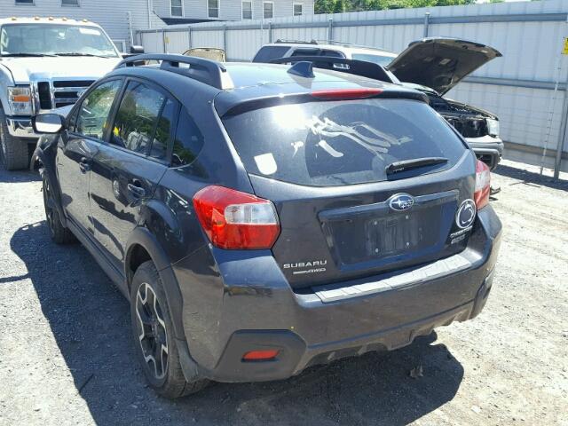 JF2GPAKC4G8245078 - 2016 SUBARU CROSSTREK BLACK photo 3