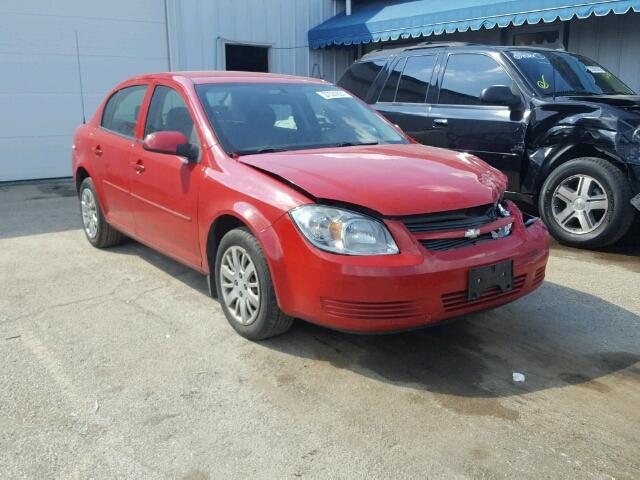 1G1AD5F53A7226799 - 2010 CHEVROLET COBALT RED photo 1