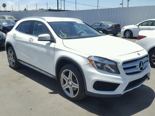 WDCTG4EB0FJ163366 - 2015 MERCEDES-BENZ GLA 250 WHITE photo 9