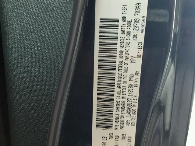 1J4GA59127L142180 - 2007 JEEP WRANGLER S Mavi foto 10