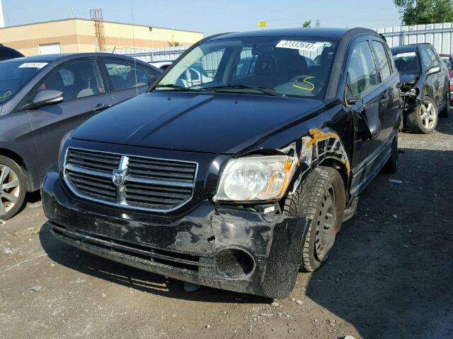 1B3HB48BX7D228649 - 2007 DODGE CALIBER SX BLACK photo 2