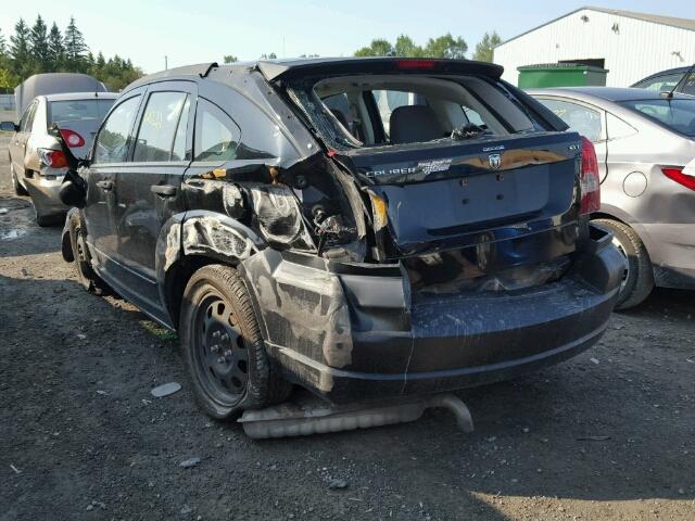 1B3HB48BX7D228649 - 2007 DODGE CALIBER SX BLACK photo 3