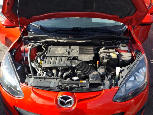 JM1DE1KY1E0172816 - 2014 MAZDA MAZDA2 SPO 红色 照片 7