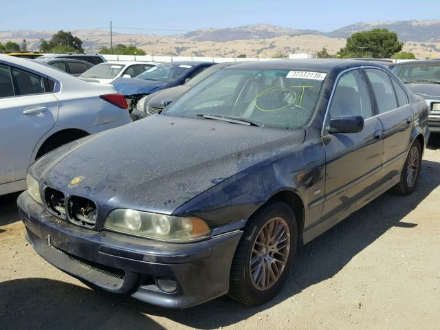 WBADT634X1CF01505 - 2001 BMW 530 I AUTO BLUE photo 2