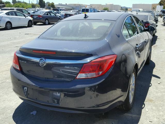 2G4GS5ER4D9154344 - 2013 BUICK REGAL PREM BLUE photo 4