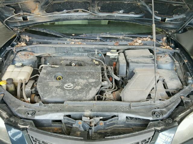 JM1BK12F561426392 - 2006 MAZDA 3 I GREEN photo 7