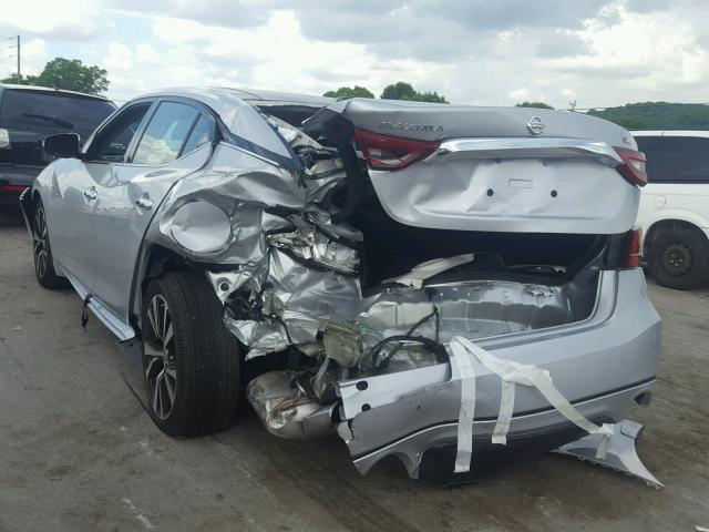 1N4AA6AP6HC452406 - 2017 NISSAN MAXIMA 3.5 SILVER photo 3