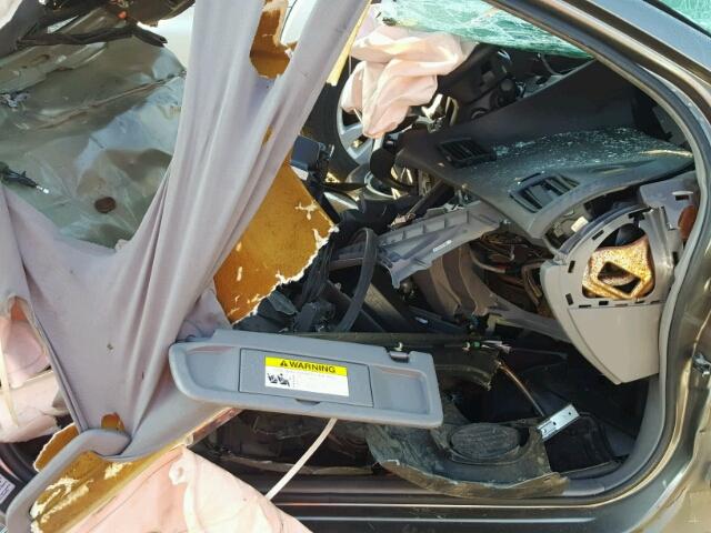 2HGFG11858H509848 - 2008 HONDA CIVIC EX GRAY photo 5