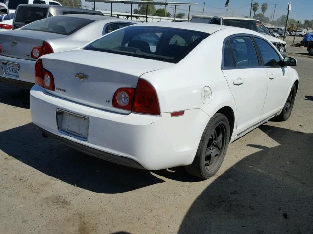 1G1ZH57B89F100225 - 2009 CHEVROLET MALIBU 1LT 白色 照片 4