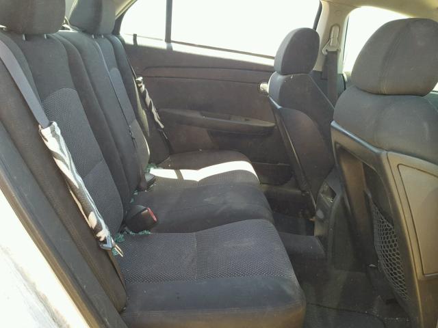 1G1ZH57B89F100225 - 2009 CHEVROLET MALIBU 1LT 白色 照片 6