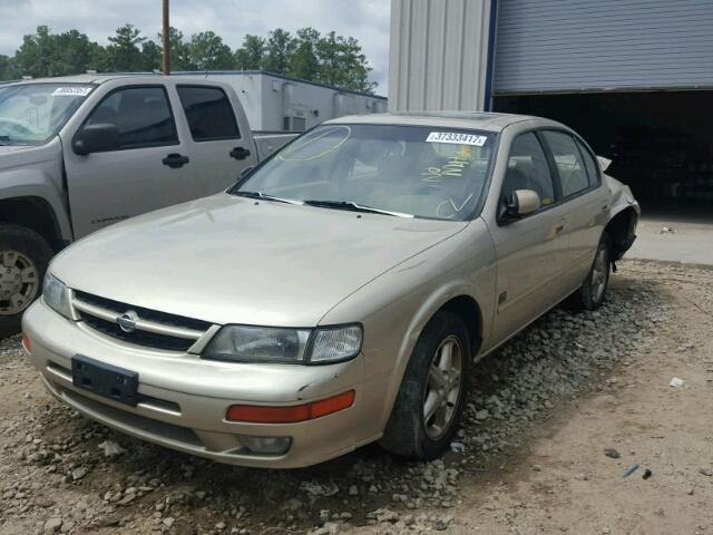 JN1CA21D8XT817154 - 1999 NISSAN MAXIMA GLE BEIGE photo 2