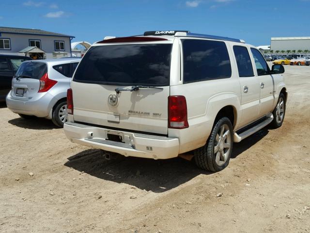 3GYFK66N93G235579 - 2003 CADILLAC ESCALADE E WHITE photo 4