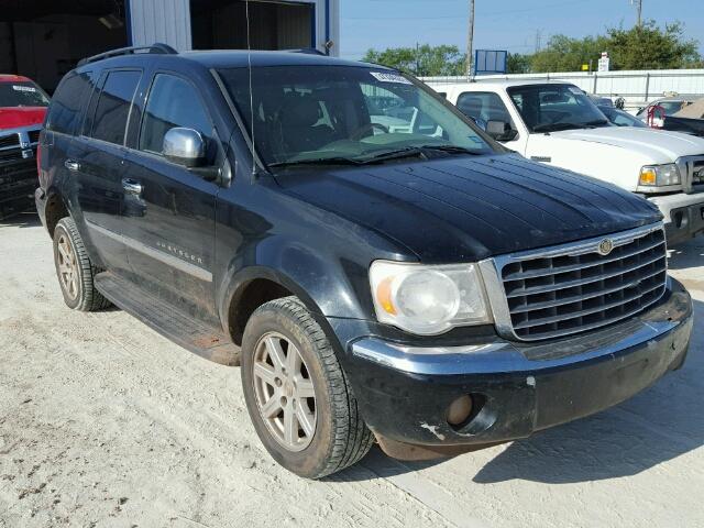 1A8HW58N08F107484 - 2008 CHRYSLER ASPEN BLACK photo 1