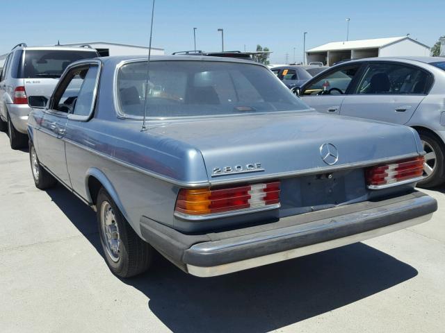 12305312007213 - 1978 MERCEDES-BENZ 280 SE BLUE photo 3