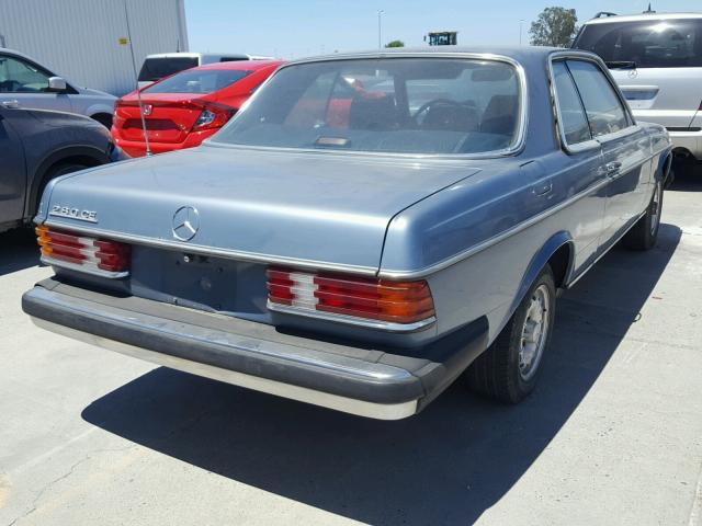 12305312007213 - 1978 MERCEDES-BENZ 280 SE BLUE photo 4