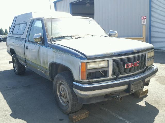 1GTFK24K5LE539507 - 1990 GMC SIERRA K25 BLUE photo 1