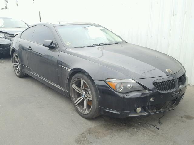 WBAEH73465B215770 - 2005 BMW 645 CI AUT BLACK photo 1