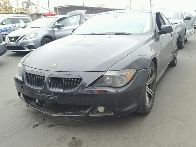 WBAEH73465B215770 - 2005 BMW 645 CI AUT BLACK photo 2