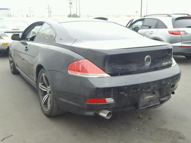 WBAEH73465B215770 - 2005 BMW 645 CI AUT BLACK photo 3