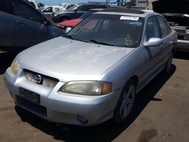 3N1AB51D33L721131 - 2003 NISSAN SENTRA SE- SILVER photo 2