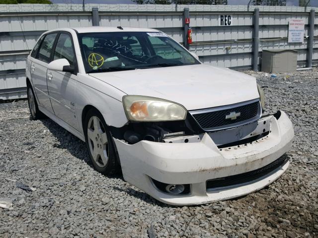 1G1ZW63116F234482 - 2006 CHEVROLET MALIBU MAX WHITE photo 1