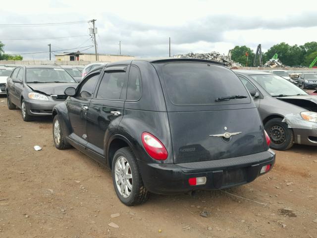 3A8FY68B87T570846 - 2007 CHRYSLER PT CRUISER BLACK photo 3