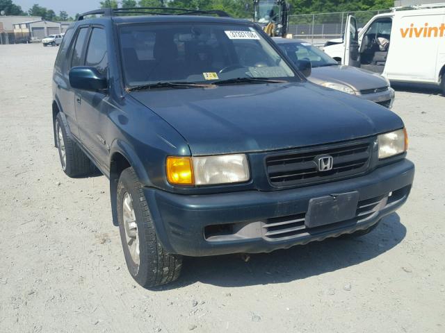 4S6CM58W5X4416736 - 1999 HONDA PASSPORT E GREEN photo 1