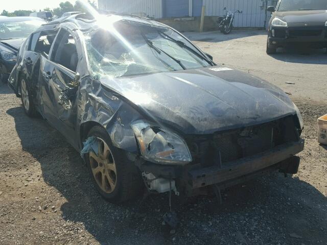 1N4BA41EX8C821159 - 2008 NISSAN MAXIMA SE BLACK photo 1