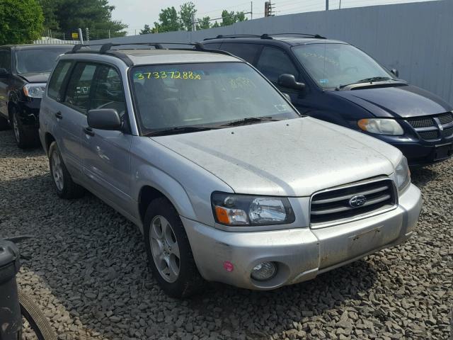 JF1SG65604H756333 - 2004 SUBARU FORESTER 2 SILVER photo 1