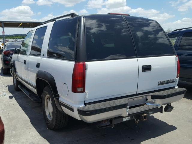 1GNEC13R7XJ393312 - 1999 CHEVROLET TAHOE C150 WHITE photo 3