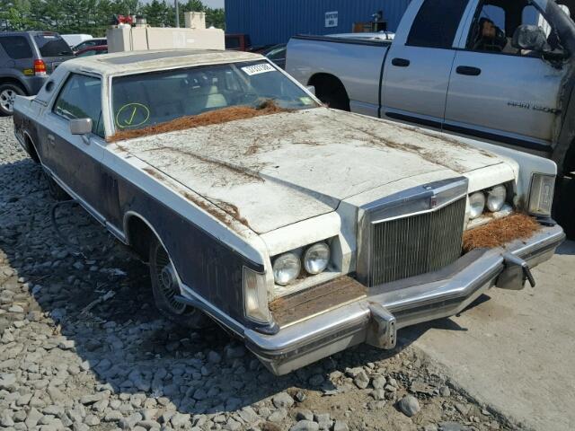 9Y89S691774 - 1979 LINCOLN MARK V TWO TONE photo 1