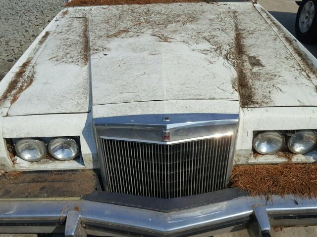 9Y89S691774 - 1979 LINCOLN MARK V TWO TONE photo 7