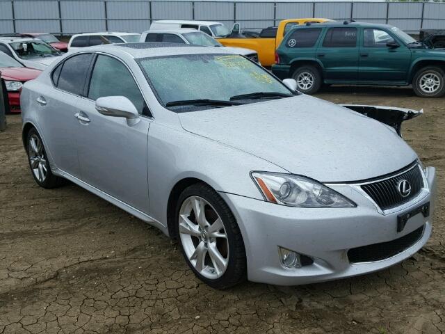 JTHBK262395097149 - 2009 LEXUS IS 250 SILVER photo 1