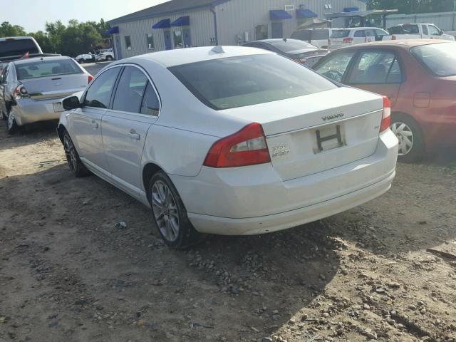 YV1AS982771022567 - 2007 VOLVO S80 3.2 WHITE photo 3