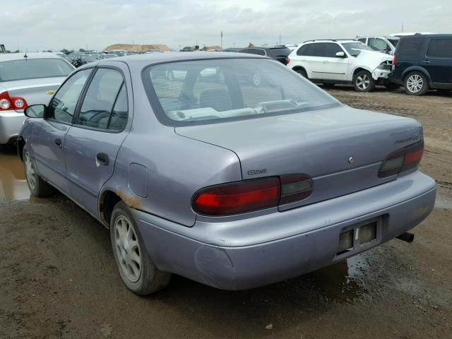 1Y1SK5280VZ438129 - 1997 GEO PRIZM LSI PURPLE photo 3