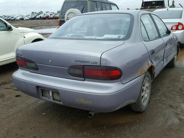 1Y1SK5280VZ438129 - 1997 GEO PRIZM LSI PURPLE photo 4