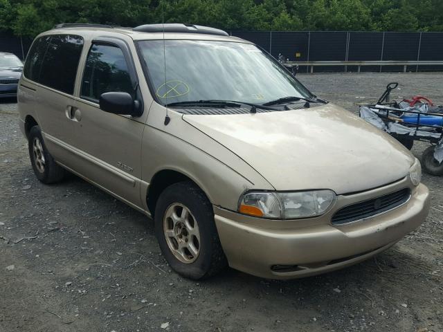 4N2XN11T3XD844516 - 1999 NISSAN QUEST SE GOLD photo 1