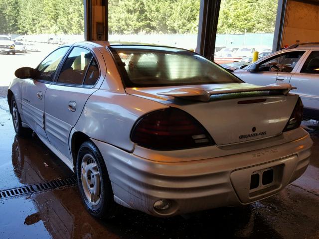 1G2NF52F22C219082 - 2002 PONTIAC GRAND AM S SILVER photo 3