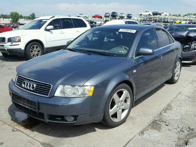 WAULT68E52A230599 - 2002 AUDI A4 3.0 QUA GRAY photo 2