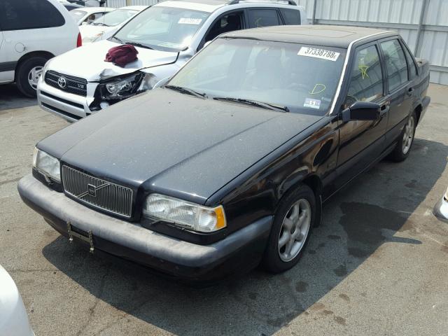 YV1LS5549T3315666 - 1996 VOLVO 850 BASE BLACK photo 2